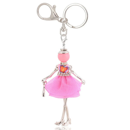 Women Keychain For Lady 2026 New Statement Charm Metal Key Chain Jewelry Cute Gift Female Bag Pendant Trendy Wholesale