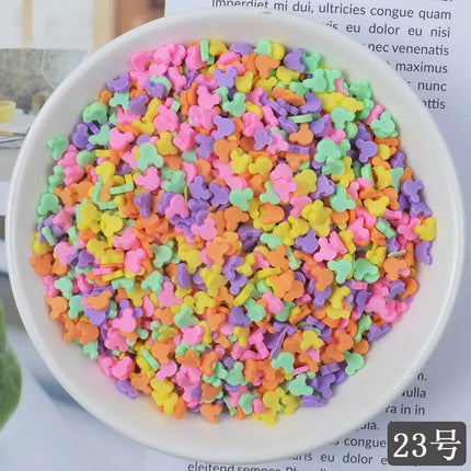 20g Fake Sprinkles Decoration For slime Filler DIY Slime Supplie simulation Candy Cake Dessert Accessories Toy for children Gift