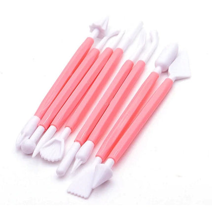 3/4/5/6/7/8/15Pcs Cake Brush Flower Modelling Ball Tools Accessories Multifunction Icing Pastry Painting Sugarcraft Tools