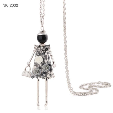 Cute Women Necklace Statement Lady Charm Long Trendy Necklace 2026 New Fashion Female Big Pendant Lovely Jewelry Gift Wholesale