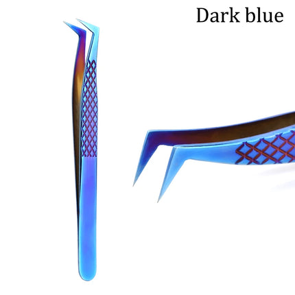 100% Closed New Style Premium Eyelashes Tweezers Hand anti-slip design Improve for 3D 6D Lashes Extensions