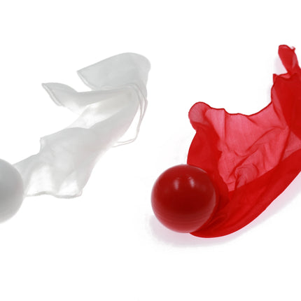 Electric Silk To Ball - Quick/Slow Speed White/Red Magic Tricks Stage Vanishing props Comedy Illusions Mentalism Gimmicks