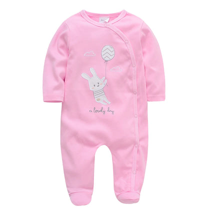 5pcs Honeyzone Winter Toddler Animal Footies New Born Baby Clothes Set Soft Breathable Pyjama Ubranka Dla Niemowlat Clothing Set