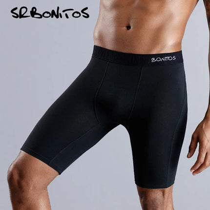 Long Leg Shorts Boxer Men’s Underwear Men Panties Men Underpants Boxershorts High Quality Natural Cotton Sexy