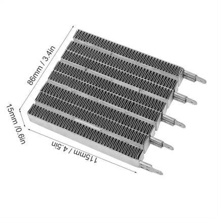 220V 1800W PTC Heater Ceramic Automatic Thermostatic Electric  Heater  Conditioner Heating  Electric Heater Parts