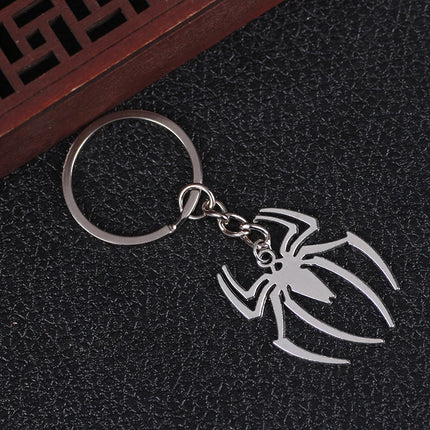 DIY Animal Keychain For Women Men Spider Hollow Pendant Cute Accessories Keychain Charms Jewelry Gifts Dropshipping 2019