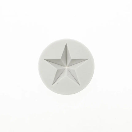 Silicone world Five-pointed Star Silicone Molds Fondant Cakes Chocolate Dessert Lace Decor Tools DIY Pastry Baking Tools