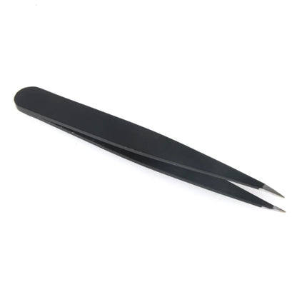 1.5mm Thickness Stainless Steel Tweezers Anti-static Maintenance Electronics Precision Tweezers for Eyebrow DIY Repair Tools