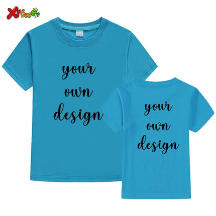 Custom long sleeve Shirt Kids Personalized photo Shirt Children's T-shirt name clothing Girl Boy shirt Toddler logo Design Shirt