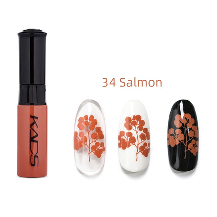 KADS Nail Polish Stamping Nail Art Lacquer 1Bottle/LOT Lacquer Nail Stamping Polish 47 Color Optional Template polish