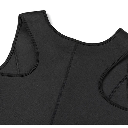 Men Body Shaper Waist Trainer Vest Slimming Shirt Sauna Sweat Vest Compression Undershirt Shapewear Fat Burner Workout Tank Tops