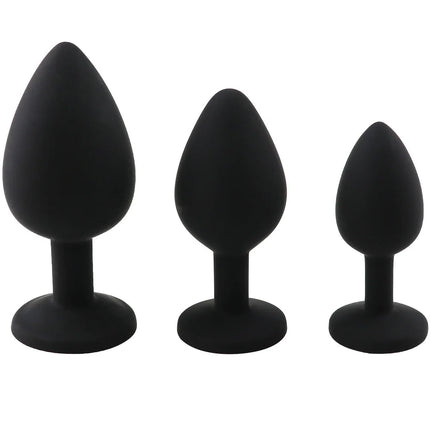 3 Size Soft Silicone Anal Plug Sex Toys for Women Men Erotic Bullet Anal Plug Bullet Gay Sex Toys for Adults Toys