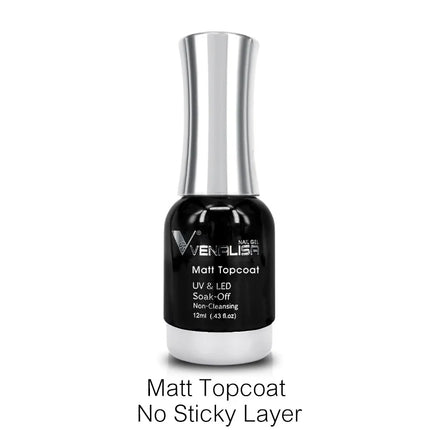 Venalisa TPO FREE Tempered Top Coat Nail Paint Gel Platinum Gel Polish Nail Soak Off UV LED Gel Polish Nail Lacquer Varnishes