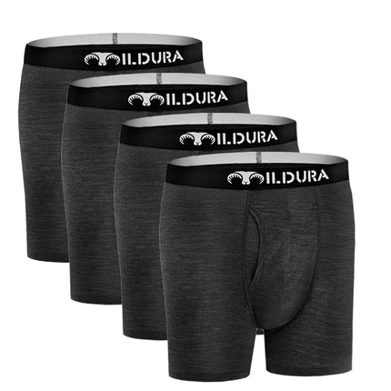 100% Merino Wool Boxer Briefs Men Merino Underwear Base Layer Merino Boxer Brief Underpants Soft Moisture Breathable Asian Size