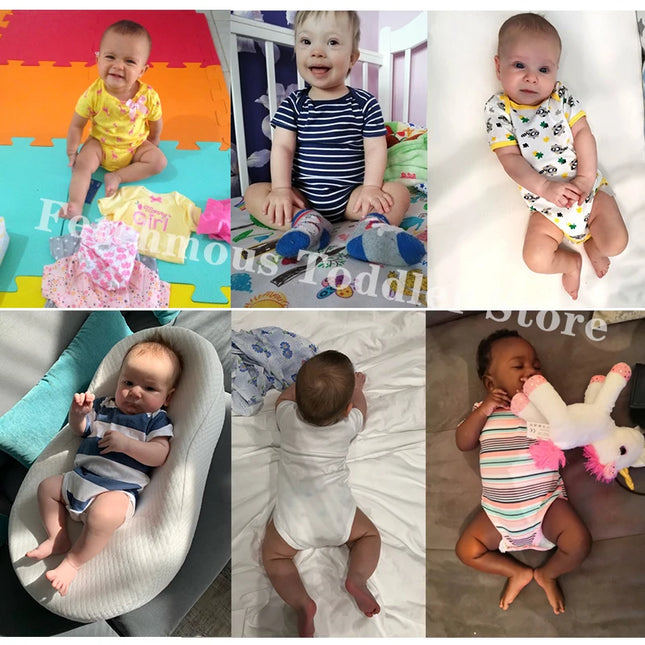 Baby Girl Jumpsuit 6Pcs/Lot Bodysuit Spring Summer Toddler Boys Romper Cartoon Newborn Outfits Infant Clothes Set Cotton