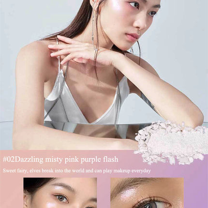 Diamond Glitter Mashed Potatoes Highlighter Diamond Highlighter Makeup Gel Face and Body Brighten Glitter Natural Contour Makeup