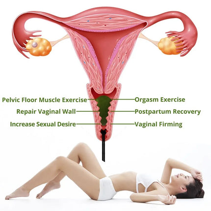DropShipping Natural Jade Yoni Egg Vaginal Muscles Tightening Ben Wa Ball Women Pelvic Floor Muscle Kegel Exercise Massage Eggs