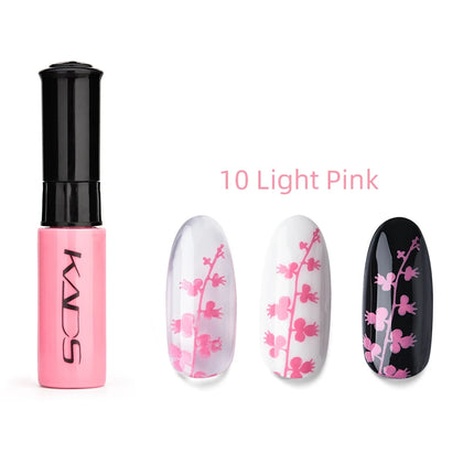 KADS Nail Polish Stamping Nail Art Lacquer 1Bottle/LOT Lacquer Nail Stamping Polish 47 Color Optional Template polish
