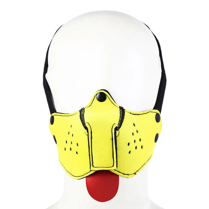 20 Styles Neoprene Puppy Play Dog Hood Mask,Bdsm Bondage Slave Pet Roleplay Party Pup Mask,Removable Muzzle,Couple Flirt Sex Toy