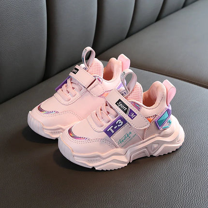 Comfortable fashion artificial leather baby sneakers shoes autumn winter boys and girls sports toddler sneakers shoes for baby