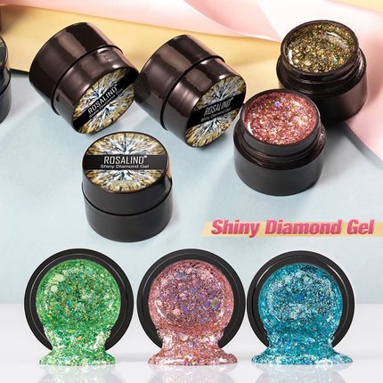 ROSALIND 5ML Painting Gel Nail Polish Nail Art Design Varnishes Stamping Polish Semi Permanent Gels Top Coat Manicure Lacquer
