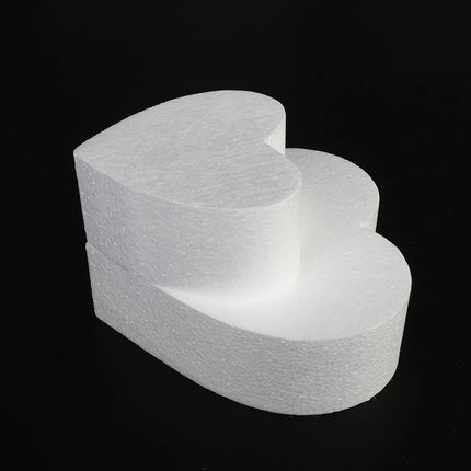 Cake Foam Mould Polystyrene Flower Decor Cake Dummy Practice Sugarcraft Lightweight Party DIY Decorations 4/6/8 Inch