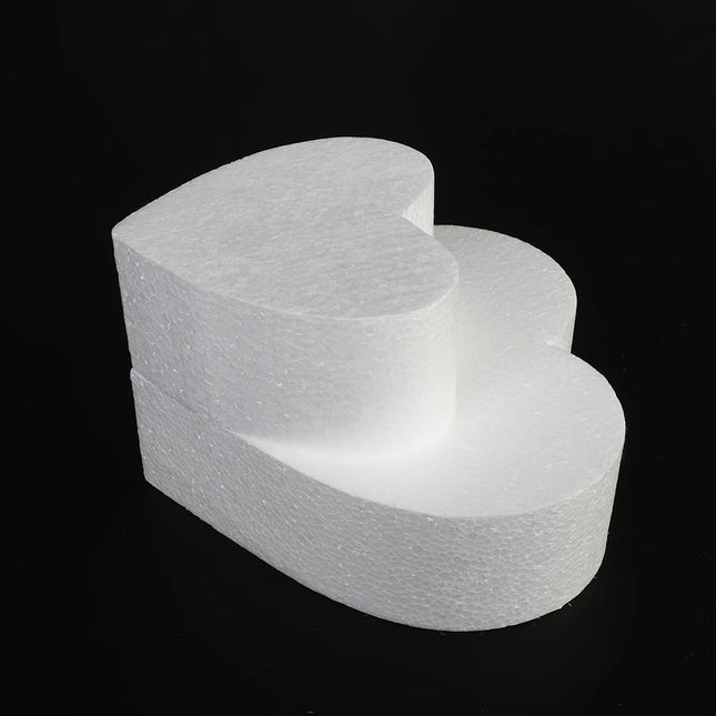 Cake Foam Mould Polystyrene Flower Decor Cake Dummy Practice Sugarcraft Lightweight Party DIY Decorations 4/6/8 Inch
