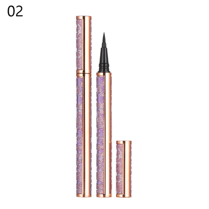 Self-adhesive Magic Lash Liner Glue Pen Non Magnetic No Glue Diamond Glitter Liquid Eyeliner Waterproof Longlasting Fast Dry
