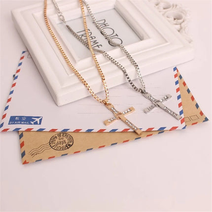 Fashion Jewelry Charm The Fast And The Furious 8 Cross Pendant Necklace For Men