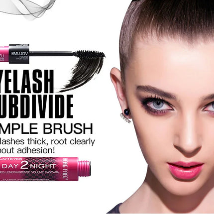 1 pcs Curled Lashes Mascara Volumising Lengthening Water-proof and smudge-proof Lash Extension TSLM1