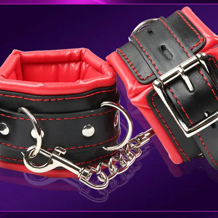 Bdsm Bondage Restraints Choking Ring Slave Fetish Neck Collar Metal Chain BDSM Games Traction Flirt Sex Toys For Women Couples