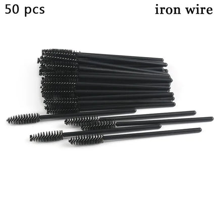 Disposable Eyebrow Mascara Brush 50pcs / Brosse Sourcils Mascara Jetable
