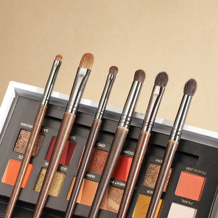 OVW Natural Goat Hair Eyeshadow Professional Makeup Brushes Crease Blending Shader kist dlya teney brovey brochas maquillaje 1pc