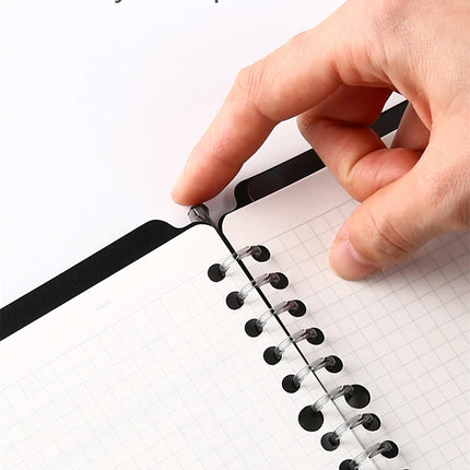 Japan Kokuyo Campus Smartring Loose-leaf Notebook Transparent Coil Loose-leaf Notebook A5/B5 10 Sheets Paper Convenient Notebook