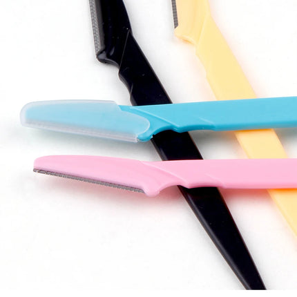 3/4/10Pcs Eyebrow Trimmer Blade Shaver Portable Face Razor Eye Brow Epilation Hair Removal Cutters Safety Razor Woman Makeup