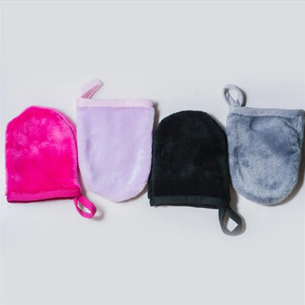 Reusable Makeup Remover Glove Microfiber Facial Cleaning Glove Soft Face Cleaner Towel Pads Face Deep Cleaning Skin Care Tools