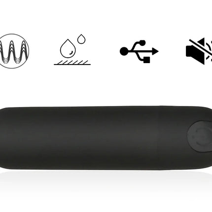 Powerful USB Charge Bullet Vibrator Clitoris Stimulator G-Spot Vagina Massage Adult Erotic Sex Toys For Woman Female Masturbator