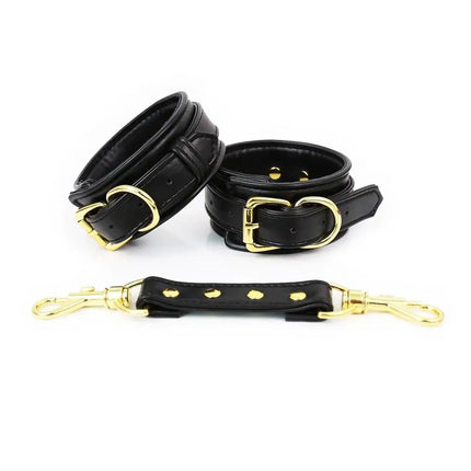 7 Colors PU Leather Sexy Handcuffs Black Restraints Foot Cuffs Bdsm Sex Toys for Couples Bondage Erotic Womens Adult games