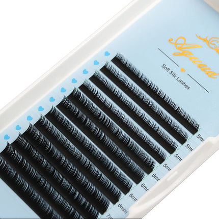 AGUUD Bottom Lashes 5mm 6mm 7mm 8mm B/C Curl Under Eyelashes Lower Individual Lashes Natural Short False Mink Eyelash Extension
