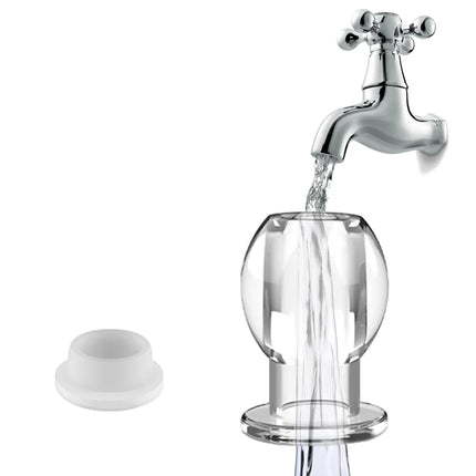 Transparent Hollow Anal Plug Butt Dilator For Women Vaginal Expander Men Medical Washer Douche Enema Sex Toys Adult Games Erotic