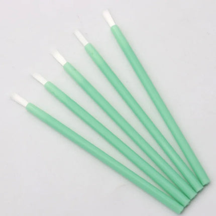100 pcs Disposable Nylon Fiber Lip Brush Lipstick Wands Clean Applicator lip Gloss Brushes portable Cosmetic women Makeup Tools