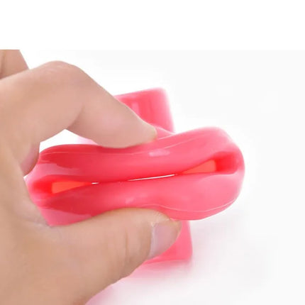 Female Blowjob Toy Sex Slave Rubber Lips O Ring Open Mouth Gag Oral Fetish Bdsm Bondage Restraints Erotic Sexual Toys Adult Game