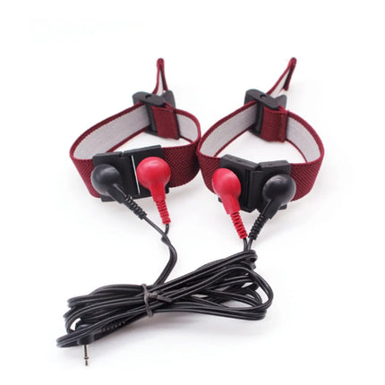 Electro Shock Therapy Conductive Elastic Penis Ring,Electric Play Cock And Ball Stretcher,E-stim Bdsm Toy,Men Electro Stimulator