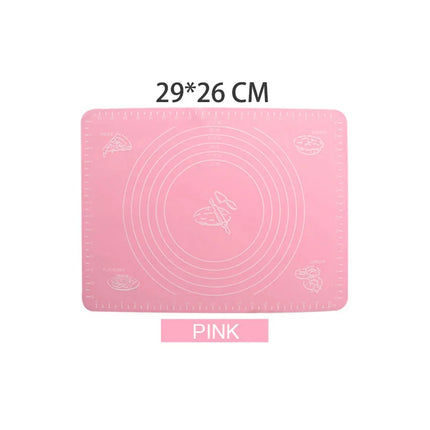 Silicone Baking Mat Kneading Dough Mats Pizza Cake Sheet Cooking Grill Gadgets Bakeware Table Pad Kitchen Pastry Accessories
