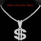 CZ Chain 1 / 28inch(71cm) / Silver