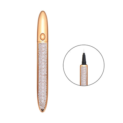 Self-adhesive Magic Lash Liner Glue Pen Non Magnetic No Glue Diamond Glitter Liquid Eyeliner Waterproof Longlasting Fast Dry