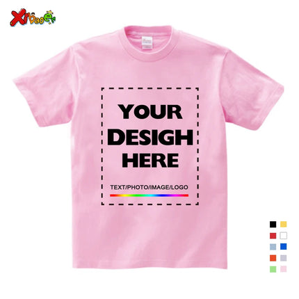 Custom long sleeves Shirt Kids Personalized photo Shirt Children Tshirt name clothing Girl Boy shirt  Toddler logo Design Shirt