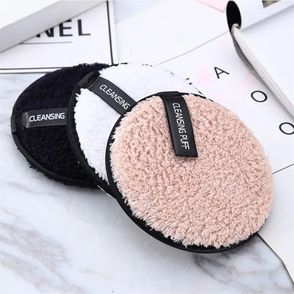Reusable Makeup Remover Pads Cotton Wipes Microfiber Make Up Removal Sponge Cotton Cleaning Pads Tool
