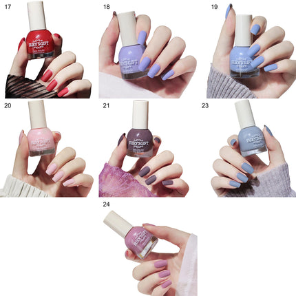 10ml Matte Nail Polish Convenient Water Proof Dry Quickly Resin Matte Set Nail Supplies for Professionals