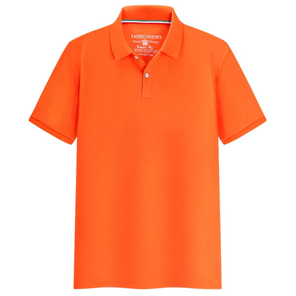 Custom Logo Printing/Embroidery Polo Shirts 100% Polyester Breathable Male Polo Employee Polo Shirt Uniform Top Shirts For Men